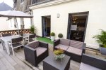 Dine and relax on your spacious terrace